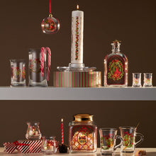 Holmegaard Christmas Tealight Holder, Multi, H: 3.0", 2 Pcs.
