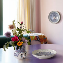 Bjørn Wiinblad Olga Dish, Blue, Ø: 13"