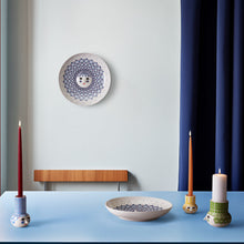 Bjørn Wiinblad Olga Tealight Holder, Green, H: 4.7"