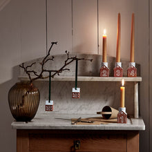 Kähler Gingerbread Advent Candle Holder, 4 Pcs.