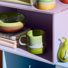 Kähler Poppery Mug with Handle, Apple Green/Mint, 11.8 Oz