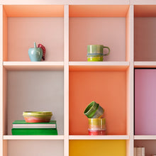 Kähler Poppery Mug with Handle, Apple Green/Mint, 11.8 Oz