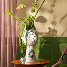 Bjørn Wiinblad Titania Vase, Green, H: 19.7"