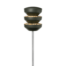 Rosendahl Recycled Bird-Feeding Station on Pole, Green, H: 42.1"