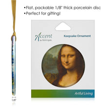 da Vinci Mona Lisa Year-round Keepsake Ornament