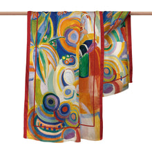 Delaunay Portuguese Woman Silk Blend Women's Fashion Shawl