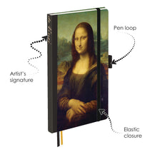 Dot Grid Artist Bullet Journal - da Vinci Mona Lisa