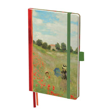 Dot Grid Artist Bullet Journal - Monet Poppy Field