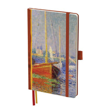 Dot Grid Artist Bullet Journal - Monet Red Boats at Argenteuil