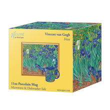 Van Gogh Irises Large Porcelain Fine Art Coffee and Tea Mug