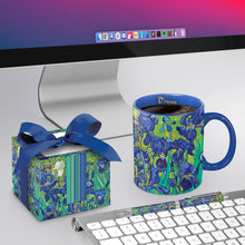Van Gogh Irises Large Porcelain Fine Art Coffee and Tea Mug