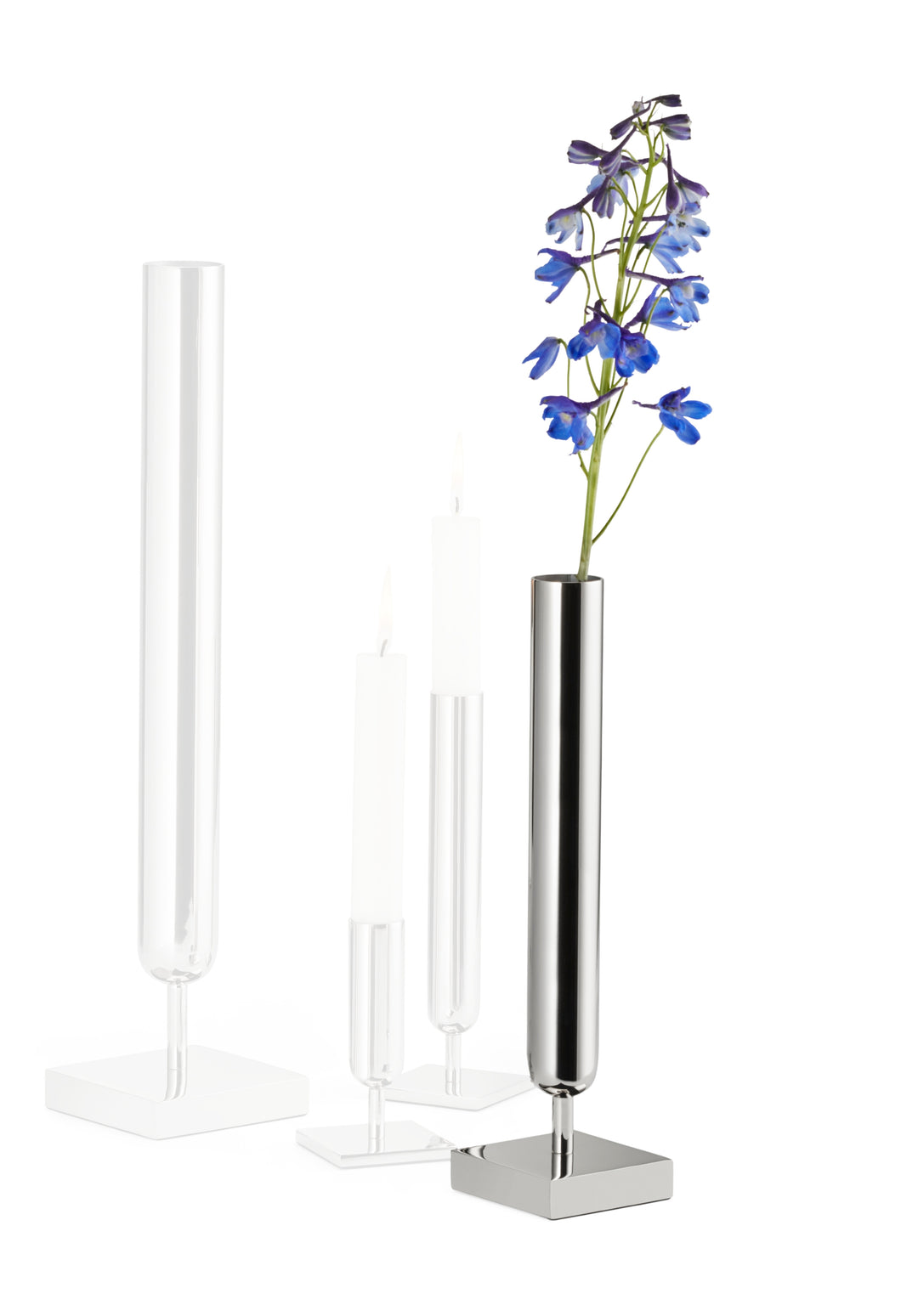 Philippi Lambda Vases and Candle Holders Collection