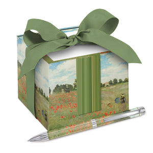 Writing Pen - Monet Poppy Field - Gift Boxed