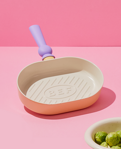 Better Finger 10" Grill Pan Oval Shaped