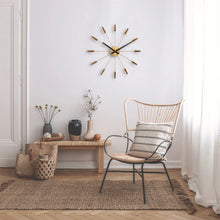 Plug Inn Wall Clock - Modern Minimalist Design - Silent Movement - 22.5 Inches - (NeXtime 2610)