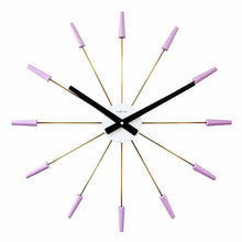 Plug Inn Wall Clock - Modern Minimalist Design - Silent Movement - 22.5 Inches - (NeXtime 2610)