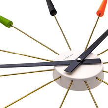Plug Inn Wall Clock - Modern Minimalist Design - Silent Movement - 22.5 Inches - (NeXtime 2610)