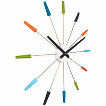 Plug Inn Wall Clock - Modern Minimalist Design - Silent Movement - 22.5 Inches - (NeXtime 2610)