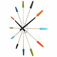 Plug Inn Wall Clock - Modern Minimalist Design - Silent Movement - 22.5 Inches - (NeXtime 2610)