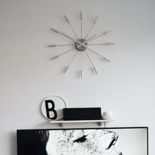 Plug Inn Wall Clock - Modern Minimalist Design - Silent Movement - 22.5 Inches - (NeXtime 2610)
