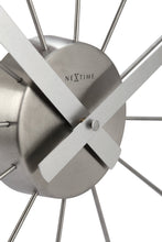 Plug Inn Wall Clock - Modern Minimalist Design - Silent Movement - 22.5 Inches - (NeXtime 2610)
