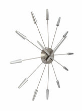 Plug Inn Wall Clock - Modern Minimalist Design - Silent Movement - 22.5 Inches - (NeXtime 2610)