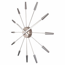 Plug Inn Wall Clock - Modern Minimalist Design - Silent Movement - 22.5 Inches - (NeXtime 2610)