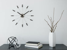 Plug Inn Wall Clock - Modern Minimalist Design - Silent Movement - 22.5 Inches - (NeXtime 2610)