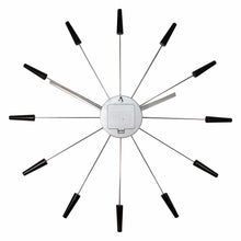 Plug Inn Wall Clock - Modern Minimalist Design - Silent Movement - 22.5 Inches - (NeXtime 2610)