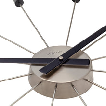 Plug Inn Wall Clock - Modern Minimalist Design - Silent Movement - 22.5 Inches - (NeXtime 2610)