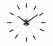 Plug Inn Wall Clock - Modern Minimalist Design - Silent Movement - 22.5 Inches - (NeXtime 2610)