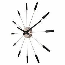 Plug Inn Wall Clock - Modern Minimalist Design - Silent Movement - 22.5 Inches - (NeXtime 2610)