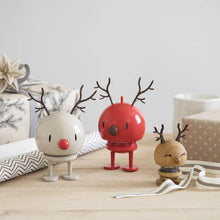 Hoptimist Holiday Reindeer Bumble M Red