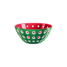 Guzzini Le Murrine Bowl 20 cm - Red / White / Emerald