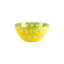 Guzzini Le Murrine Bowl 20 cm - Saffron Yellow / White / Water Lily Green