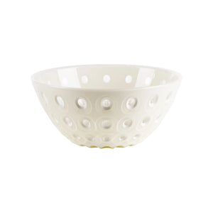 Guzzini Le Murrine Bowl Pearl White