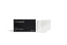 Cove 10oz Glass Tumbler - Set of 2 - Clear