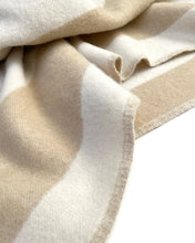 Maison Deux Blanket ROUGH STRIPE Sand