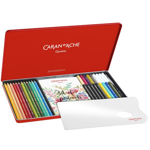 Caran d'Ache Botanical Colouring and Lettering Set