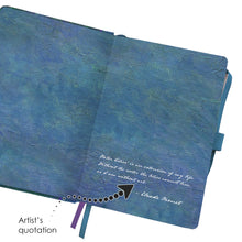 Dot Grid Artist Bullet Journal - Monet Water Lilies
