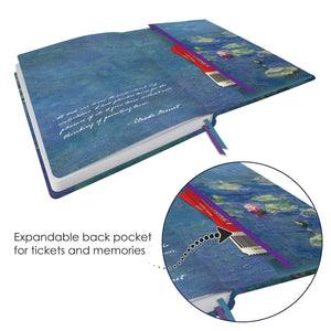 Dot Grid Artist Bullet Journal - Monet Water Lilies