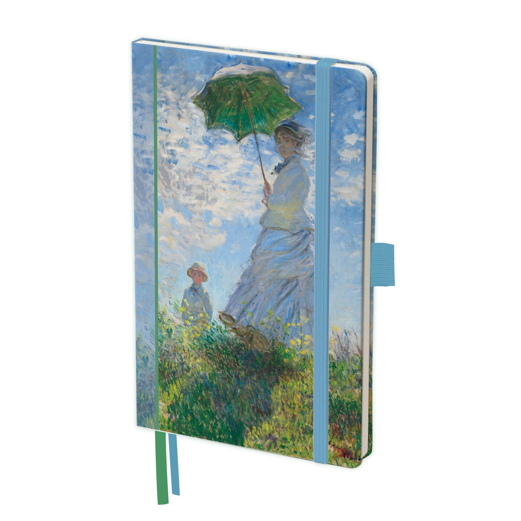 Dot Grid Artist Bullet Journal - Monet Woman with Parasol