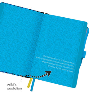 Dot Grid Artist Bullet Journal - Tiffany Dragonfly Journal