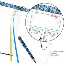 Dot Grid Artist Bullet Journal - Tiffany Dragonfly Journal