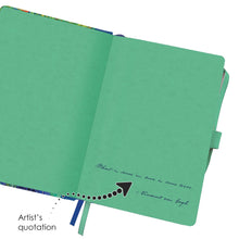Dot Grid Artist Bullet Journal - van Gogh Irises