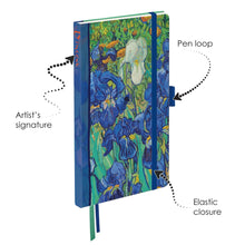 Dot Grid Artist Bullet Journal - van Gogh Irises