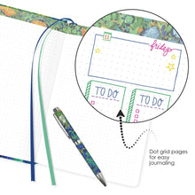 Dot Grid Artist Bullet Journal - van Gogh Irises