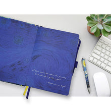 Dot Grid Artist Bullet Journal - van Gogh Starry Night