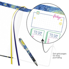 Dot Grid Artist Bullet Journal - van Gogh Starry Night