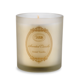 Glass Candle Sweet Vanilla